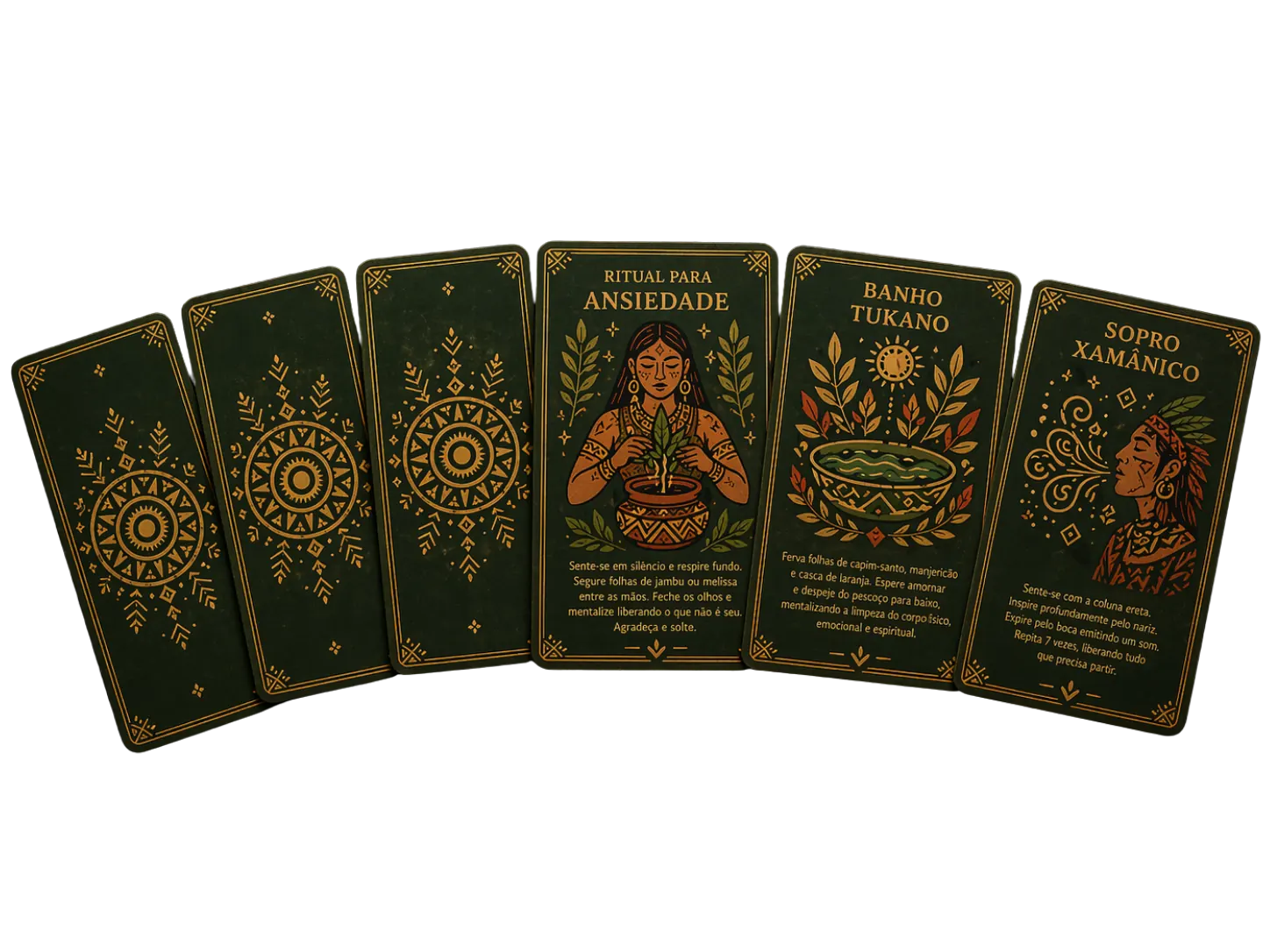 Mockup Cartas Sagradas — 21 Prácticas Rápidas